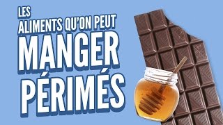 Top 5 des aliments que l’on peut manger périmés [upl. by Willin]