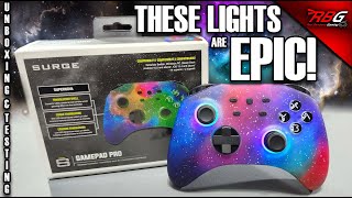 Unboxing amp Testing the Surge Gamepad Pro Wireless Controller  Supernova  Switch Pro Controller [upl. by Schonfeld]