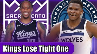 Lots Of Positives To Take Away From Kings’ Opener Despite Loss To Timberwolves [upl. by Aicnorev]