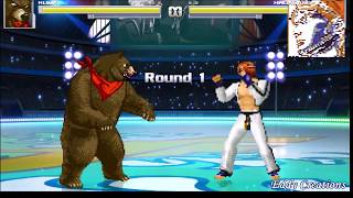 MUGEN EC KUMA vs HWOARANG SHOW [upl. by Gretal]