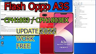 Tutorial Flash Oppo A3S CPH1803 via QFIL Work [upl. by Jaenicke]