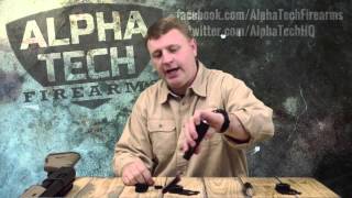 Tactical Shotgun Flashlight Mount by AlphaTech Firearms [upl. by Nnylasor]