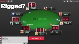 Is BetOnline Poker Rigged  Can You Actually Trust Them Update [upl. by Ymmaj]