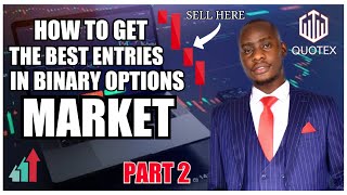 How to get the Best Entries in Binary Options Trading  Price Action  Swahili  PART 2 [upl. by Shandee765]