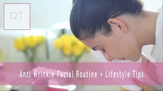 Anti Wrinkle Facial Products  Lifestyle Tips  Rachel Talbott [upl. by Egni]