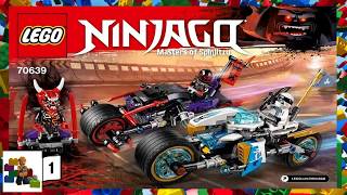 LEGO instructions  Ninjago  70639  Street Race of Snake Jaguar Book 1 [upl. by Titos219]