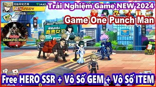 《GameMobile》One Punch Man Online  Free HERO SSR  Vô Số GEM  Vô Số ITEM 3047 [upl. by Jenine]