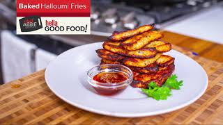 EASY Oven Halloumi Fries  LOW CARB and Super SATISFYING [upl. by Genesa]