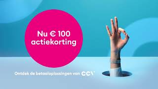 Ontvang nu €100 actiekorting bij aankoop van een betaalautomaat CCV  Open voor alles [upl. by Naujej]