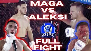 Maga vs Aleksi Nurminen  FULL FIGHT  ICE CAGE 2 [upl. by Antony861]