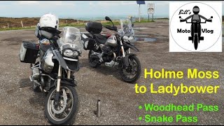 Holme Moss to Ladybower  Across Woodhead and the Snake Pass [upl. by Natsirc592]