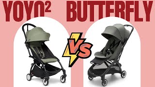 BabyZen YOYO² vs Bugaboo Butterfly  The Ultimate Travel Stroller Comparison  Stroller Review [upl. by Yemac67]