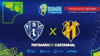 AO VIVO  Paysandu 3 x 0 Castanhal  Parazão Banpará 2024 [upl. by Pyne435]