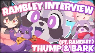 Is Rambley a furry Corrupting the innocent purple raccoon  Thump amp Bark Ft Rambley [upl. by Sergei94]