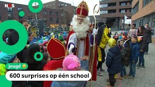 Sinterklaas op de grootste school van Nederland [upl. by Assiralc]