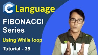 C Program to Print Fibonacci Series  Learn Coding  C Language Tutorial  35 [upl. by Emerald]