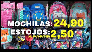 MOCHILAS E ESTOJOS DE LÁPIS NA 25 DE MARÇO  VOLTA AS AULAS  MOCHILA INFANTIL  ARMARINHOS FERNANDO [upl. by Haydon26]