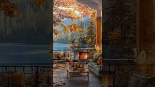 Relaxing Autumn Jazz Music in a Cozy Coffee Shop Setting 🍁 Jazz Autumn Cafe [upl. by Aix984]