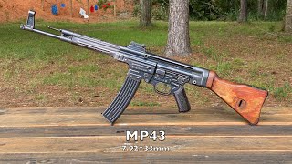 Shooting the MP43 in 792×33mm Kurz [upl. by Peirsen]