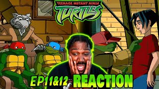 THE LESSON  TMNT 2003 Reaction S3 Ep 11 amp 12 [upl. by Stoneman]