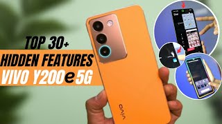 Vivo Y200e 5G Tips And Tricks 🔥 Hidden Top 30 Special Features  Vivo Y200e [upl. by Divadnoj]