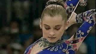 Yulia Barsukova RUS ribbon OG Sydey 2000 AA final [upl. by Survance]