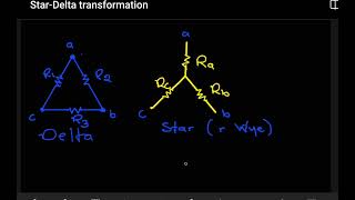 Star to Delta conversion [upl. by Rust]