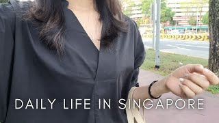 Daily life in Singapore  Day trip to Johor studying after work Korean food cycling volunteering [upl. by Klecka257]