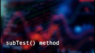 Python Unittest framework  subTest method [upl. by Elvis]