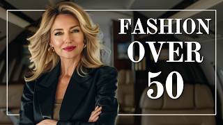 How to Dress to Look Rich Expensive and Classy for Women Over 50 [upl. by Jordison]