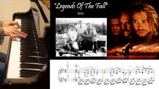 James HornerquotLegends Of The Fallquot  Piano [upl. by Eiramanit]