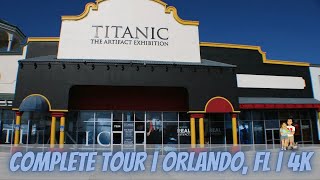 Titanic The Artifact Exhibition  Complete Full Guided Tour  Orlando FL [upl. by Ecilegna]