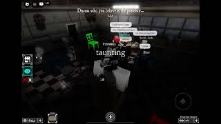 Possessor  Roblox Possessor Very Short Montage  ExploiterHacker  in my game [upl. by Enaitsirk]