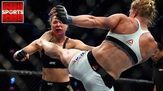 HOLLY HOLM Shocks The World KO’s RONDA ROUSEY [upl. by Seys]