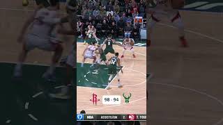 Unbelievable Finish in Milwaukee 🏀🔥 Bucks vs Rockets Highlights 👏  MustSee NBA Drama [upl. by Gastineau919]