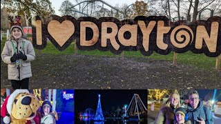 Experience the Enchanting Drayton Manor Christmas Switch On [upl. by Nednerb]