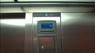 ThyssenKrupp Hydraulic Elevators  Hampton Inn  Oklahoma City OK [upl. by Kalasky557]