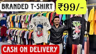 Branded Tshirt wholesale market in tank road karol bagh Delhi soni bros VANSHMJ [upl. by Cesya522]