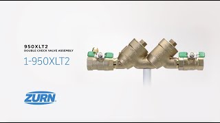 Zurn Wilkins 950XLT2 Double Check Valve Assembly [upl. by Serolod]