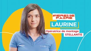 FIÈRES DE FAIRE  Laurine opératrice de montage chez STELLANTIS [upl. by Chrisoula240]