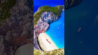 Discover Navagio Beach Greeces Hidden Gemshorts [upl. by Wilton]