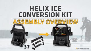 HELIX ICE Conversion Kit  Shuttle Assembly Overview  Humminbird [upl. by Eon]