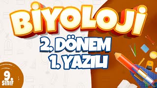 9 Sınıf 2 Dönem 1 Yazılı Hazırlık  Biyoloji [upl. by Wheeler]