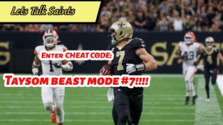 Taysom Hills Beast Mode Highlights Film Breakdown of Historic Game [upl. by Dorice]