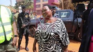 Prime Minister Robinah Nabbanja displeased with slow pace of Kampala city roads [upl. by Vernier]