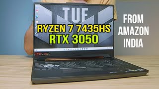 ASUS TUF Gaming A15 Ryzen 7 7435HS RTX 3050 Unboxing [upl. by Esirahc245]