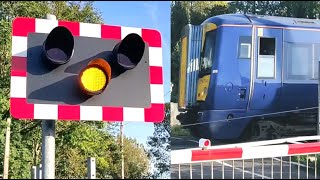 Chilham Mill Level Crossing Kent [upl. by Tasia406]