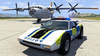 Police Assault Unit Chases 1  BeamNG DRIVE  SmashChan [upl. by Oilicec]