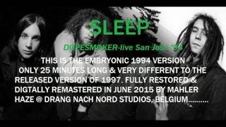 SLEEP quotDopesmokerquot live 1994early version REMASTERED RARE [upl. by Ahsitram241]