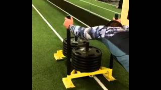 600lb Prowler Sled Push [upl. by Thier204]